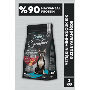 Signature Kuzulu Küçük Irk Yetişkin Köpek Maması -3 Kg