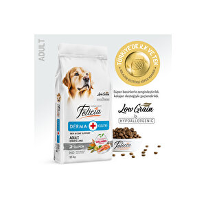 15 Kg Yetişkin Somonlu M Large Az Tahıllı Breed Hypoallergenic Köpek Maması