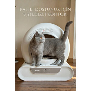 Yeni Nesil Akıllı Kedi Tuvaleti, Otomatik Kedi Tuvaleti, Ntl-pw-65bw