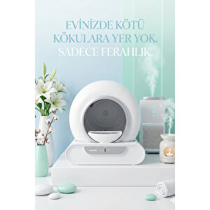 Yeni Nesil Akıllı Kedi Tuvaleti, Otomatik Kedi Tuvaleti, Ntl-pw-65bw