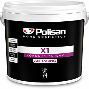 X1 Anti Aging Kokusuz Su Bazlı Parlak Boya 2.5 Lt Beyaz