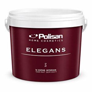 Elegans Yarı Mat Silikonlu İç Cephe Boyası 12.5 Lt Beyaz