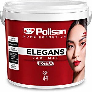 Elegans Extra Yarı Mat Silikonlu İç Cephe Boyası 15 Lt Beyaz