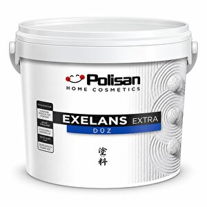 Exelans Extra Düz Silikonlu Dış Cephe Boyası 15 Lt Beyaz