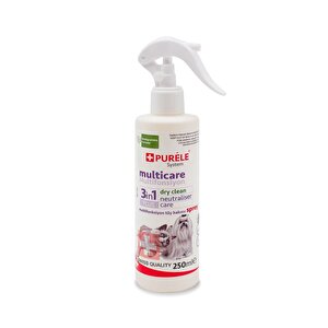 Purele 3in1 Multifonksiyon Care Kedi Köpek Tüy Bakımı Spreyi 250 Ml