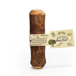 Doggie Doğal Zeytin Ağacı Çiğnenebilen Köpek Oyuncağı Xl 20x4 Cm 35 Kg