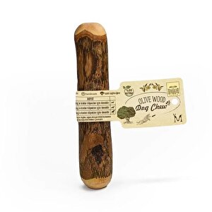 Doggie Doğal Zeytin Ağacı Çiğnenebilen Köpek Oyuncağı M 14 X 2,5 Cm 15 Kg