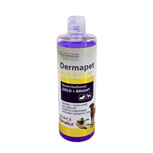 Purele Dermapet Sarı Kahverengi Irk Kedi Ve Köpek İçin Dermatolojik Etkili Kremli Şampuan 450 Ml