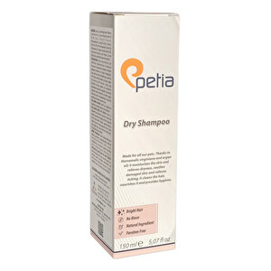 Petia Paw Dry Shampoo Doğal Kedi Ve Köpek Kuru Köpük Şampuanı 150 Ml
