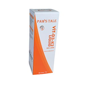 Paws Tale Vitamin D3 - K2 Vitamini Liquid 40 Ml