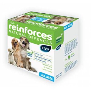 Viyo Reinforces All Ages Tüm Yaş Grubu Köpekler İçin Gıda Takviyesi 7 X 30 Ml