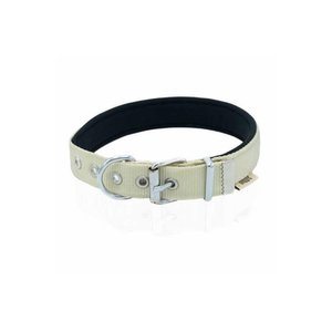 Doggie Softlu Köpek Boyun Tasması 3 Cm 42 Cm-50 Cm Haki