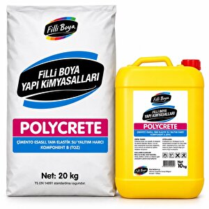 Polycrete Su Yalıtım 20 Kg Toz+10 Kg Sıvı