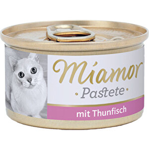 Miamor Pastete Ton Balıklı Kedi Konserve Mama 85 Gr