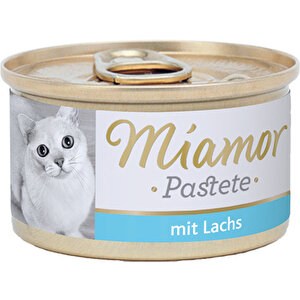Miamor Pastete Somon Balıklı Kedi Konserve Mama 85 Gr