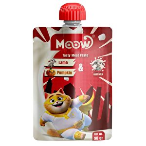 Moow Kuzu Etli Ve Bal Kabaklı Keçi Sütlü Kedi Et Ezmesi 90 Gr
