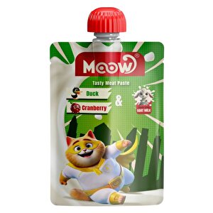 Moow Ördekli Keçi Sütlü Kedi Et Ezmesi 90 Gr