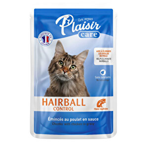 Plaisir Care Hairball Tavuklu Tüy Yumağı Önleyici Yetişkin Kedi Konservesi 85gr