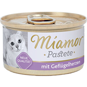 Miamor Pastete Yürekli Kedi Konserve Yaş Mama 85 Gr