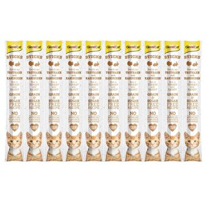 Gimcat Hindili Ve Tavşanlı 10x5 Gr Sticks Kedi Ödül Maması 10x5 Gr