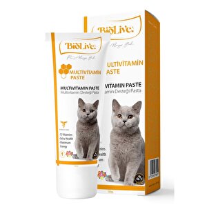 Biolive Kediler İçin Multivitamin Paste 100gr