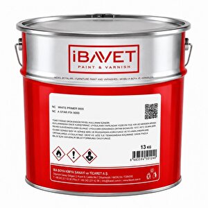 İbavet Selülozik Astar Beyaz 9000 13 Kg