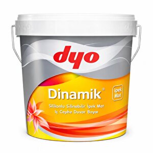 Dyo Dinamik Silikonlu İpek Mat İç Cephe Boyası 2.5 Lt Beyaz