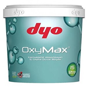 Dyo Oxymax Antibakteriyel Saf Akrilik İç Cephe Boyası 15 Lt Beyaz