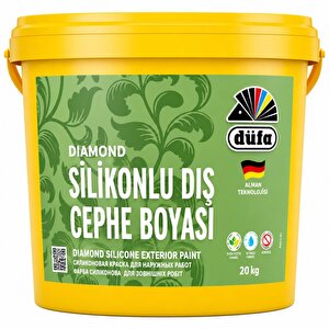 Düfa Diamond Silikonlu Dış Cephe Boyası 20 Kg Beyaz