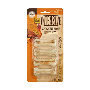 Delibon İntensive Tavuklu Kemik - 7cm 4 Lü Paket