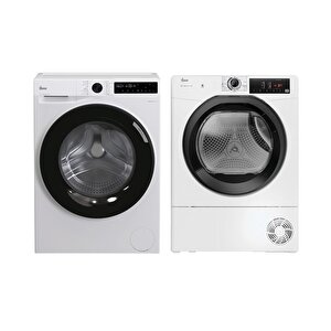 2'li Beyaz Eşya Set (hbr 414bl9-hreh10a2tbe)