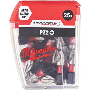 Shockwave Pz2 25 Mm  Vidalama Uçları 25'li Paket - 4932430864