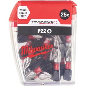 Shockwave Pz2 25 Mm  Vidalama Uçları 25'li Paket - 4932430864
