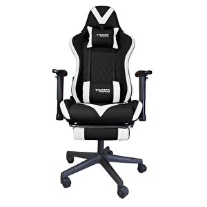 Tm8250-nw Comfort E-spor Oyuncu Koltuğu - Si̇yah / Beyaz