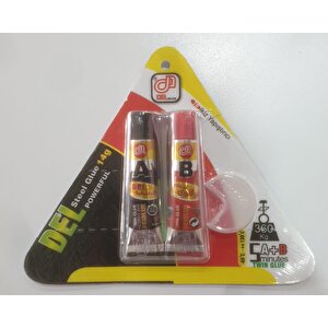 Del Glue 14 Gr İkiz Yapıştırıcı İran – Metal, Taş, Fayans, Plastik Ve Seramik İçin Süper Kuvvetli
