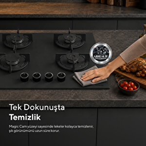 Magic Cam Ankastre Ocak  C6-40bf