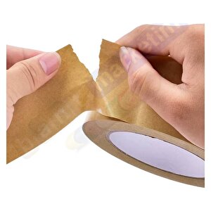 Evimdeyokyok Silikonlu Kraft Kağıt Koli Bandı 45 Mm X 40 Mt