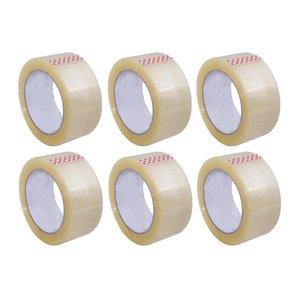 Bant Güçlü Sağlam Kaliteli Şeffaf Koli Bandı Bantı / 45 Mm X 100 Metre / 6'lı 5 Paket - 30 Adet