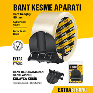 50 Mm Avuç Içi Koli Bandı Kesme Aparatı Paket Koli Ve Taşınma İçin Pratik Bant Makinesi