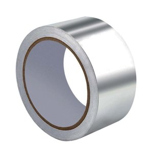 Omeyva Alüminyum Bant Soba Boru Yanmaz Tamir Bandı / 45 Mm X 20 Metre - 10 Rulo
