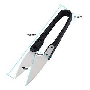 Sunup Sn-29121 İletken Olmayan Seramik Balıkçı Teknisyen Makası