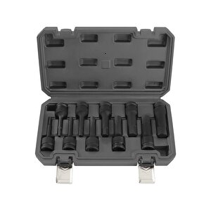 Lokma Set Havalı Allen Lokma Set Uzun 1/2 10 Parça (m5-m19)