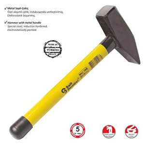 Evimdeyokyok Metal Saplı Çekiç 1000 Gr