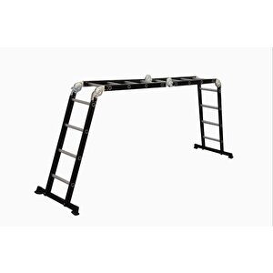 Çok Amaçlı Standart Merdiven 370 Cm 4x3 Akrobat İskele