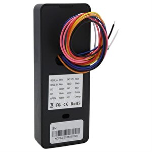 Novacom Nc-psc30 Ip68 Şifrematik Rfid Kart Ve Şifreli Kapı Kilidi Suya Dayanıklı