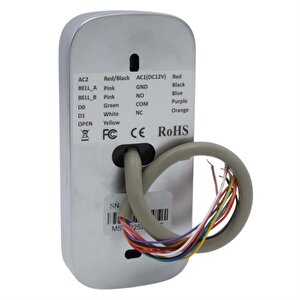 Novacom Nc-mswp25 Ip68 Şifrematik Rfid Kart Ve Şifreli Kapı Kilidi Metal Kasa Suya Dayanıklı