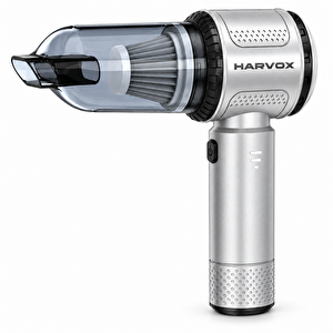 Harvox Hxvc-008 20.000 Pa Kablosuz Araç Süpürgesi – 3 Kademeli Brushless Motor, Üfleme & Şişirme
