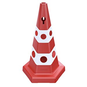 2 Adet Kırmızı Renk Ağırlıklı Kedi Gözlü Park Yapılmaz Dubası  6 Kg Park Yapılmaz Levhası