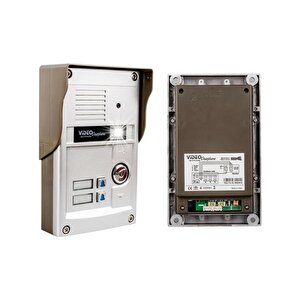 Powermaster 37t2 2 Daire 7'' Nfc Destekli Görüntülü Kapı Zili Interkom Akıllı Ev Güvenliği Sistemi