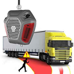 Powermaster Pm-21671 Tır - Kamyon Kör Nokta Uyarı Ve Acil Aydınlatma Cihazı - Sensörsüz (türkçe Dil)
